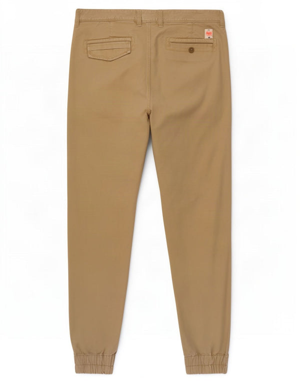 Superdry Mens Joggers Casual Trousers Large W34 L31 Beige Cotton