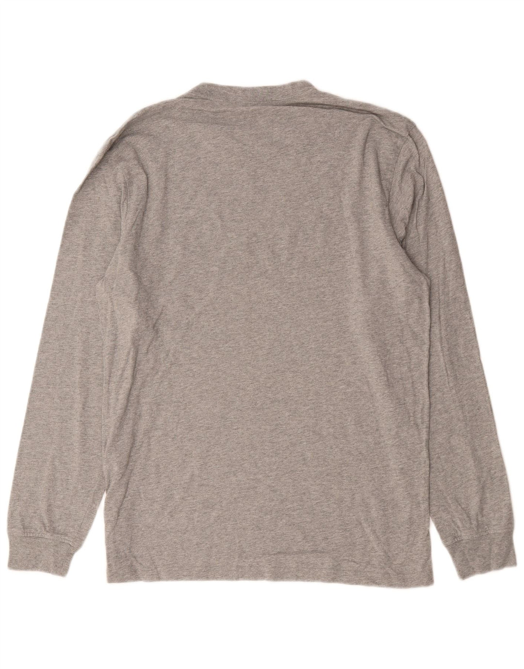 Converse Mens Chuck Taylor Graphic Top Long Sleeve Medium Grey Flecked