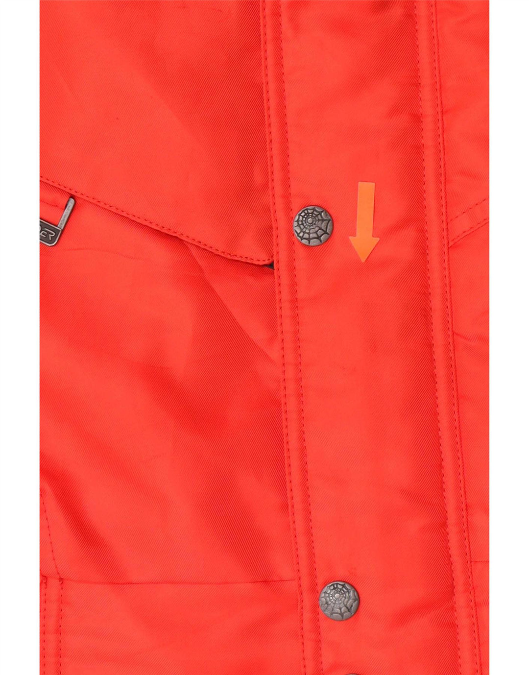 Spyder Boys Hooded Ski Jacket 11-12 Years Red Colourblock Polyester