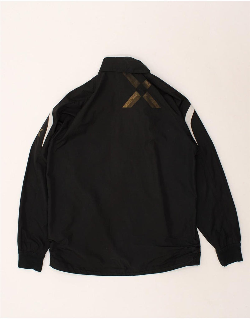 UMBRO Boys Hooded Rain Jacket 13-14 Years XL  Black | Vintage Umbro | Thrift | Second-Hand Umbro | Used Clothing | Messina Hembry 