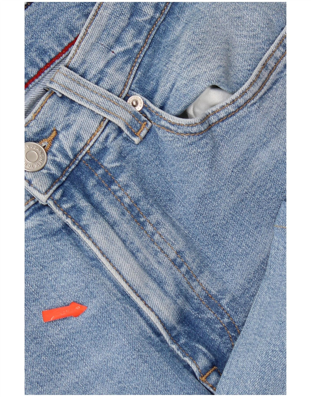 Tommy Hilfiger Womens Cropped Jeans W28 L23 Blue Cotton