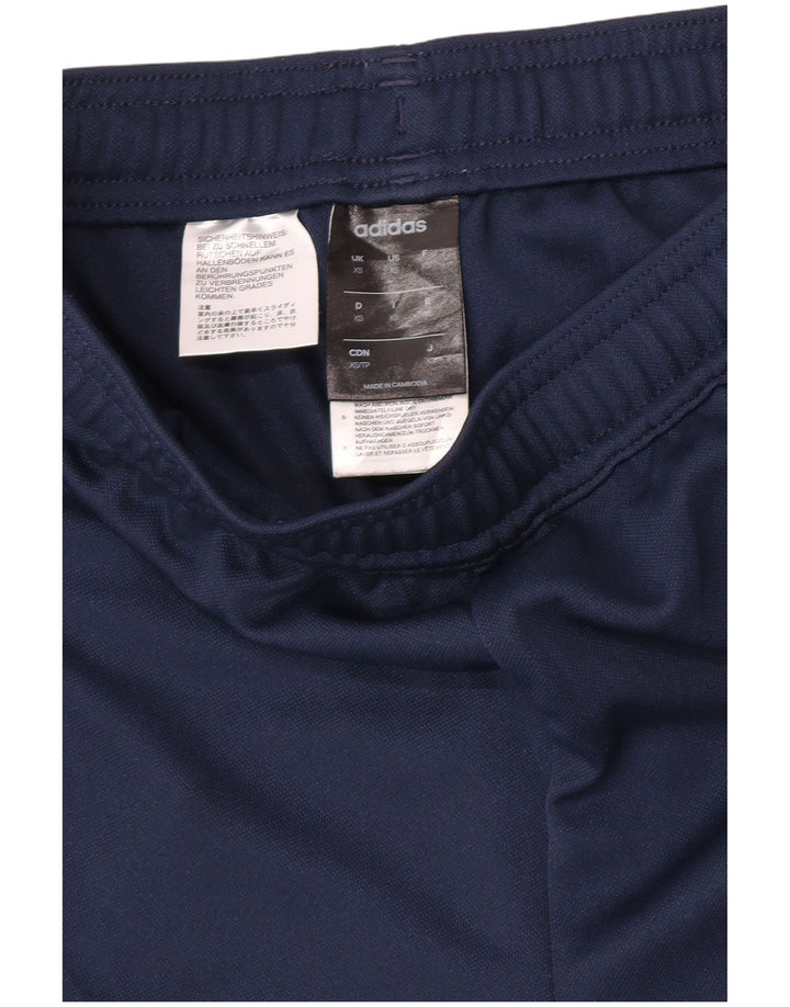 Adidas Mens Climalite Tracksuit Trousers XS  Navy Blue Polyester