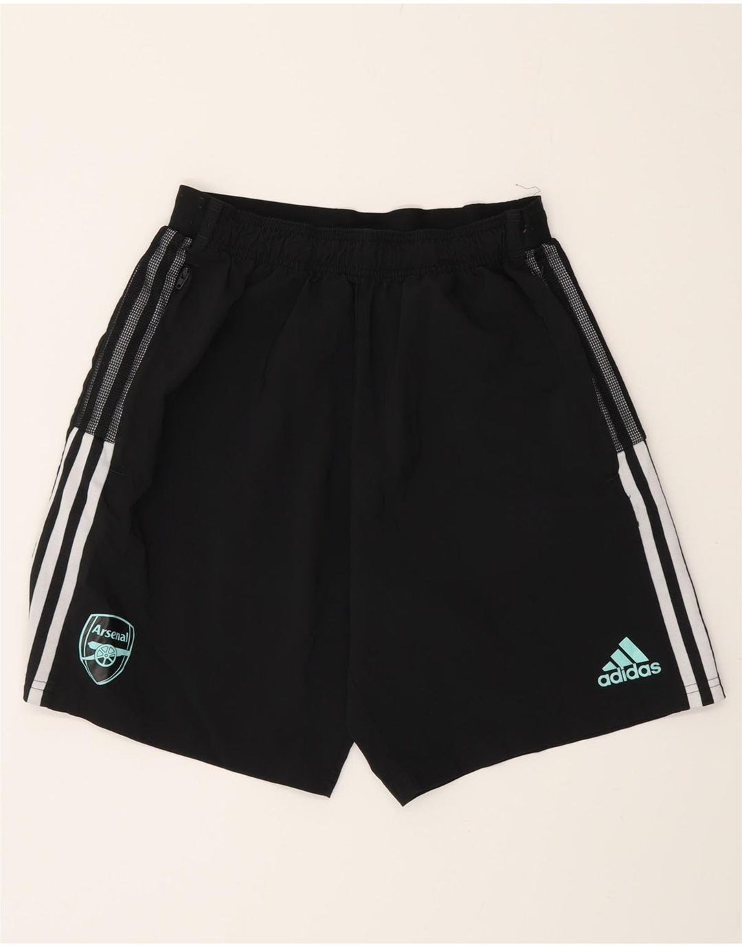 Adidas Mens Arsenal Sport Shorts Medium  Black Polyester