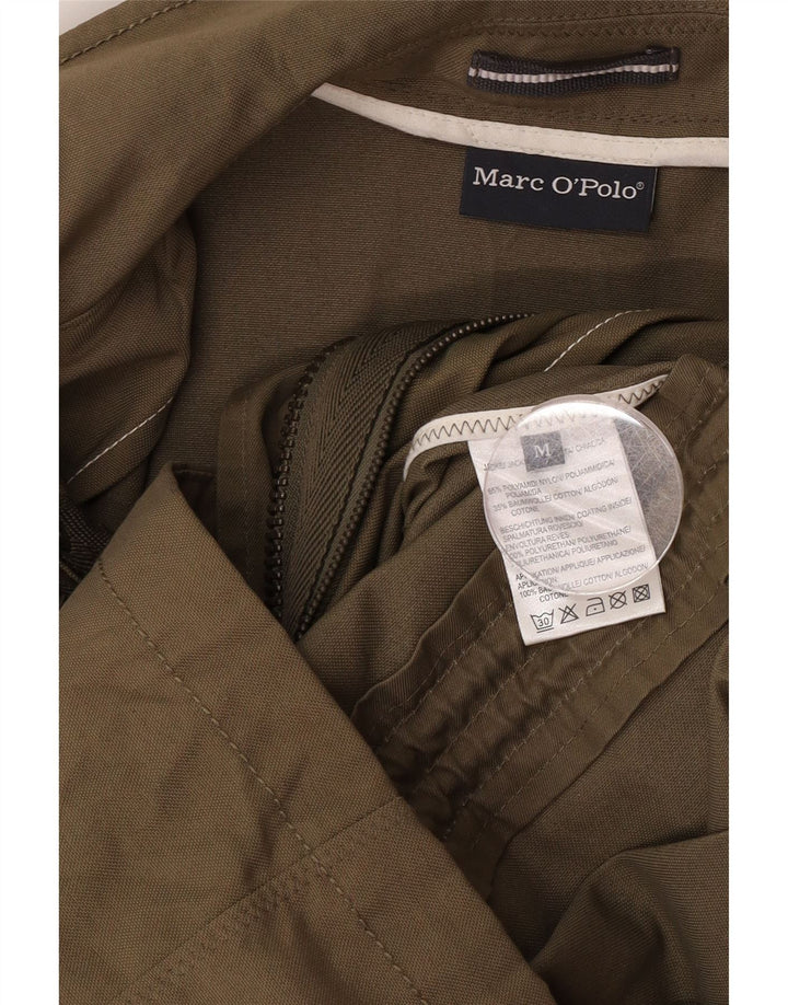 Marc O'Polo Mens Utility Jacket UK 38 Medium Khaki Polyamide