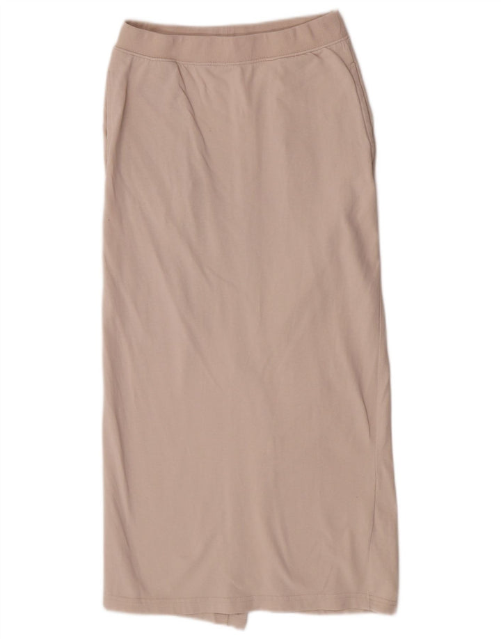 Zara Womens Regular Maxi Skirt Small W26 Beige