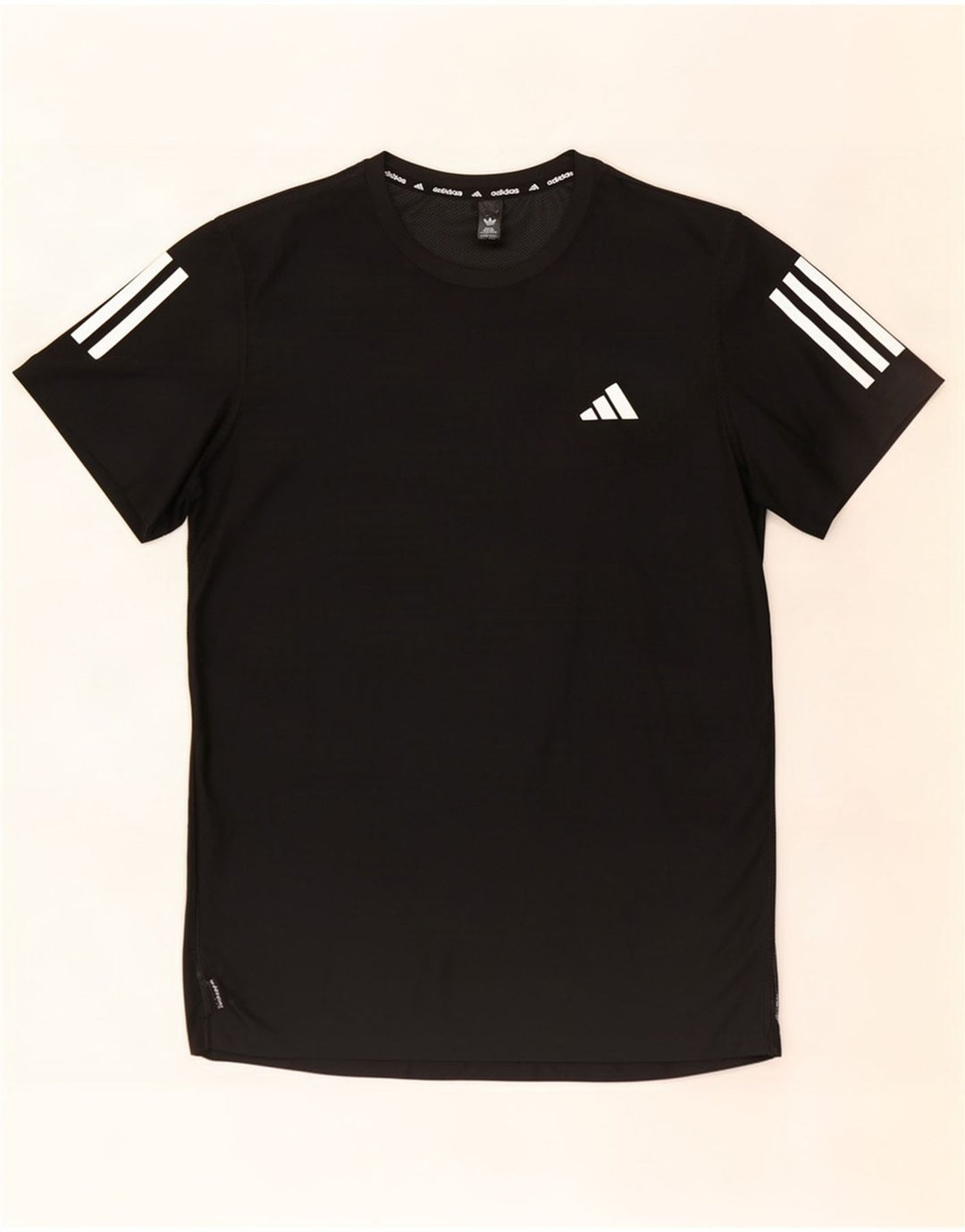 Adidas Mens Aeroready T-Shirt Top Medium Black Polyester
