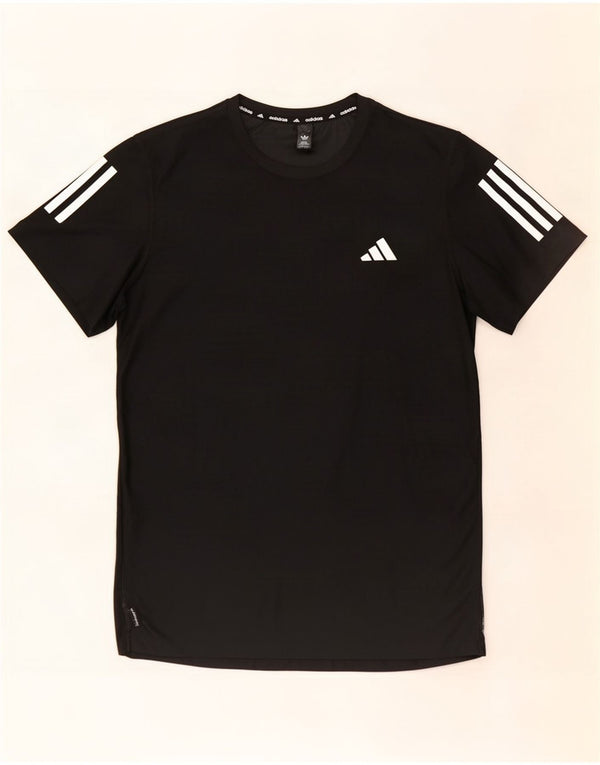 Adidas Mens Aeroready T-Shirt Top Medium Black Polyester
