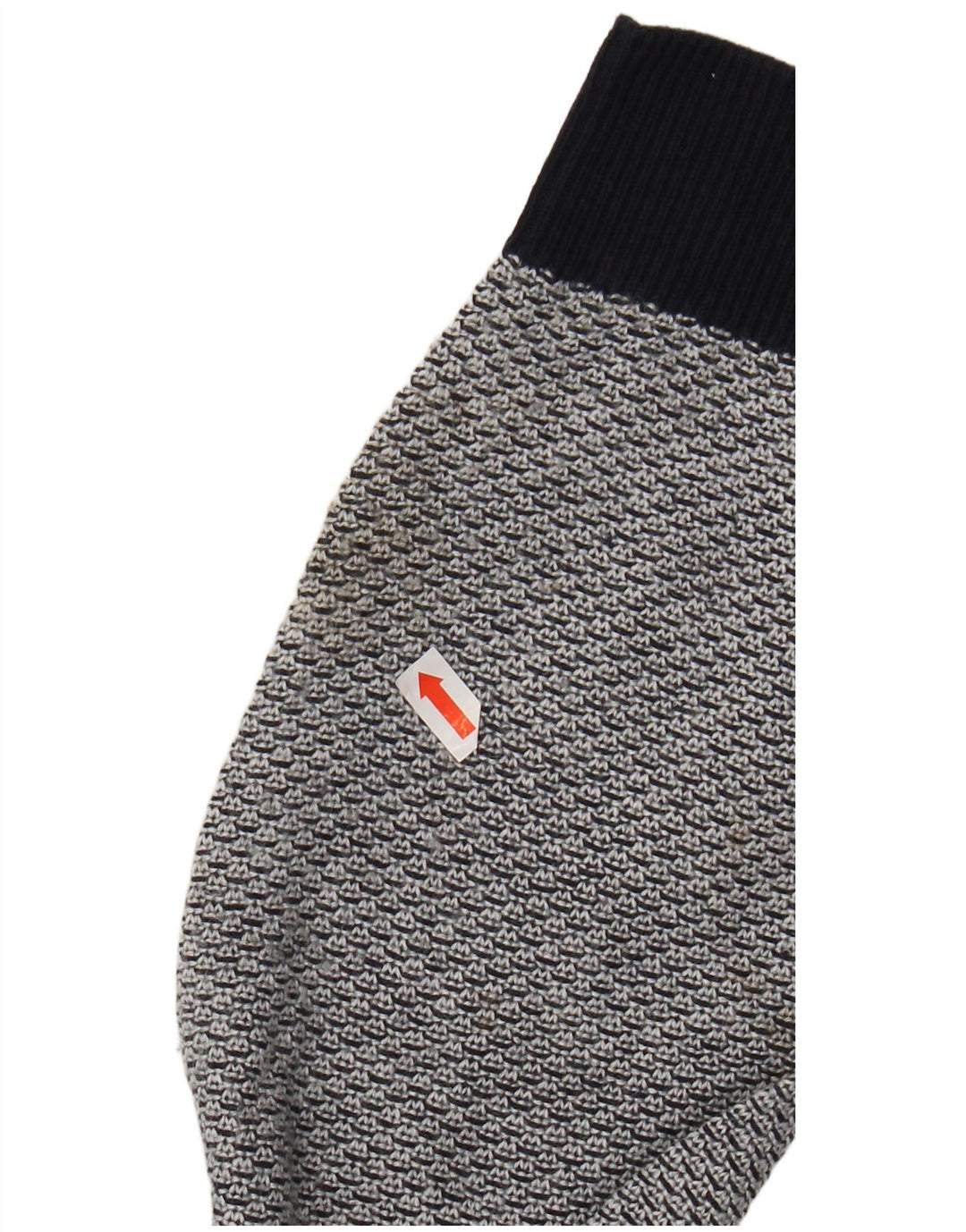 JACK & JONES Mens Crew Neck Jumper Sweater Large Grey Acrylic