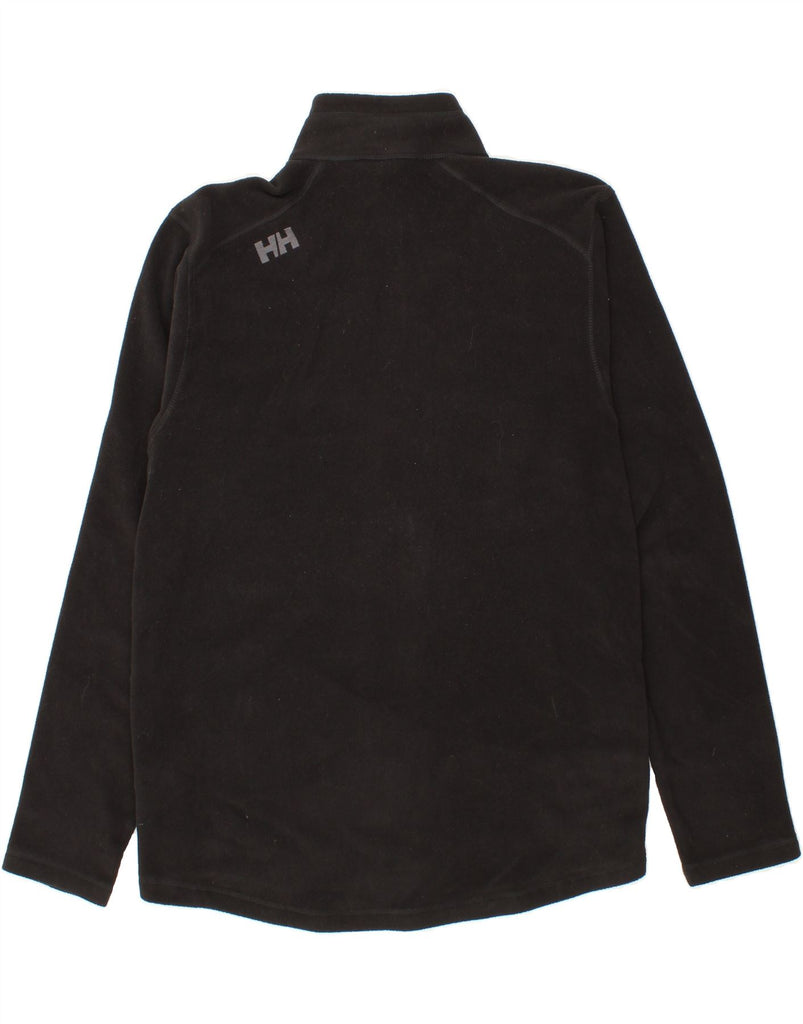 HELLY HANSEN Mens Fleece Jacket UK 42 XL Black Polyester Vintage Helly Hansen and Second-Hand Helly Hansen from Messina Hembry 
