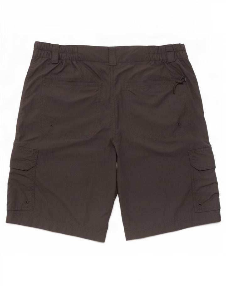 Mountain Warehouse Mens Cargo Shorts W36 Large Grey Nylon