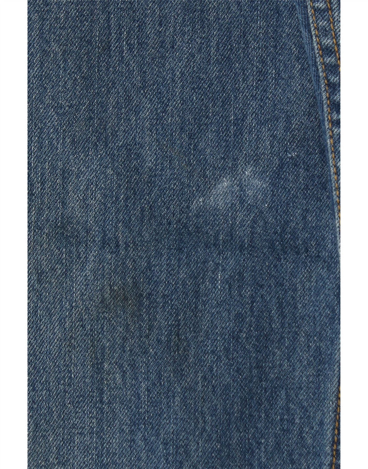 Levi's Mens 505 Regular Fit Straight Jeans W31 L28 Blue Cotton