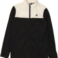 ADIDAS Boys Tracksuit Top Jacket 9-10 Years Black Colourblock Polyester Vintage Adidas and Second-Hand Adidas from Messina Hembry 