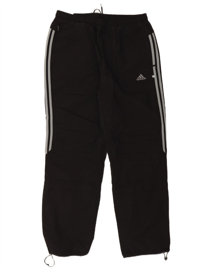 Adidas Mens Tracksuit Trousers Joggers Large  Black Polyester