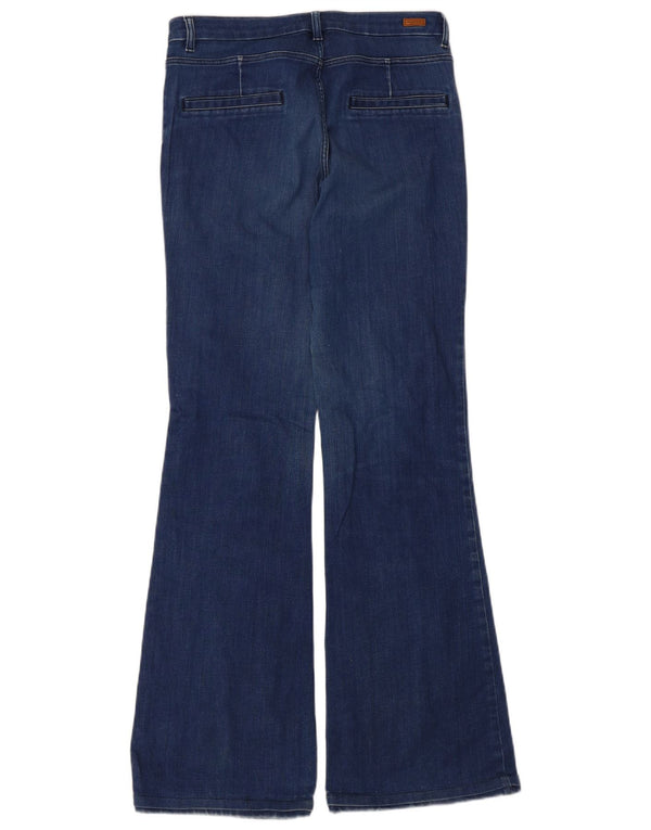 Massimo Dutti Womens Flared Jeans EU 40 Medium W30 L33 Blue Cotton