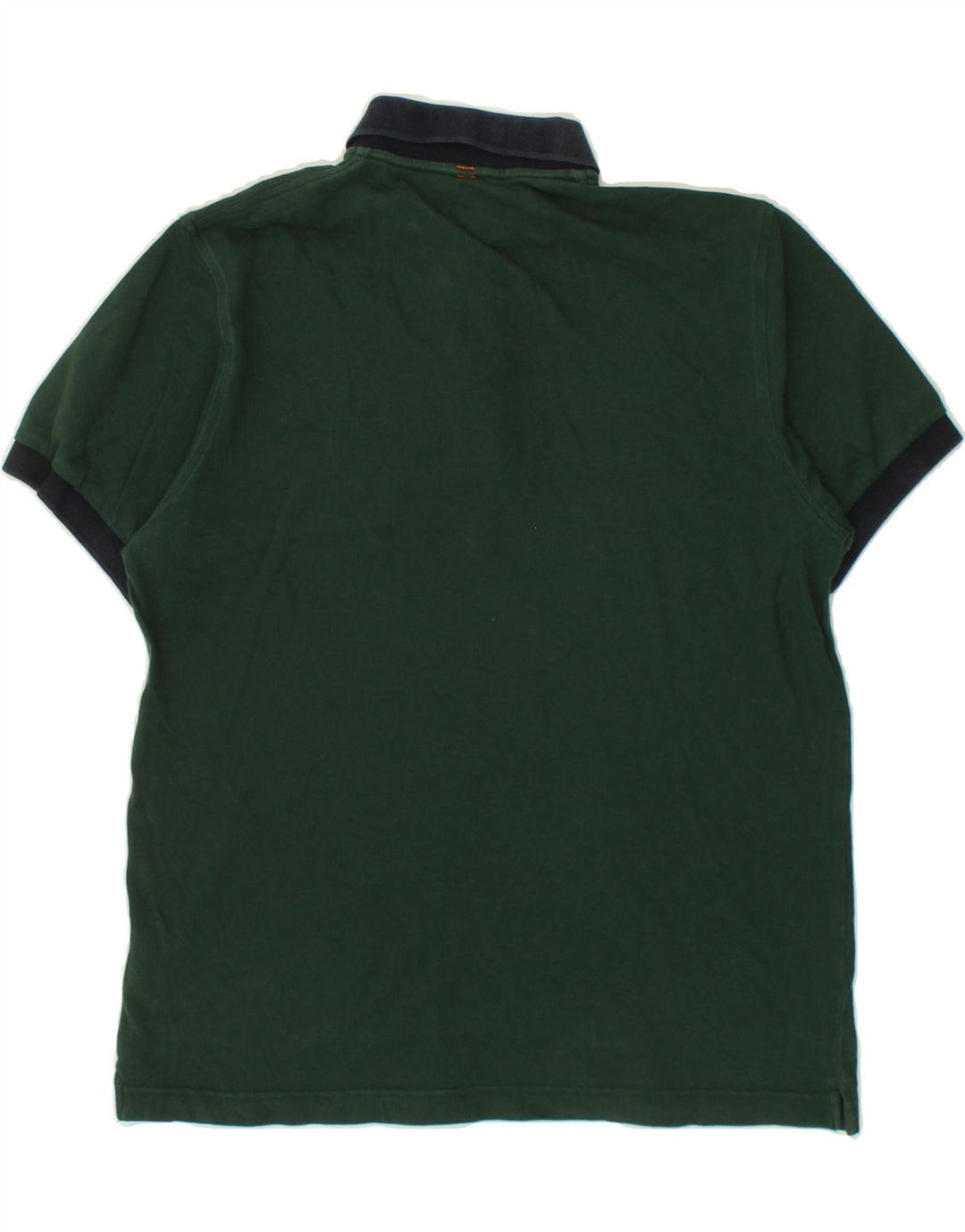 SUN68 Mens Polo Shirt Medium Green Cotton Vintage Sun68 and Second-Hand Sun68 from Messina Hembry 