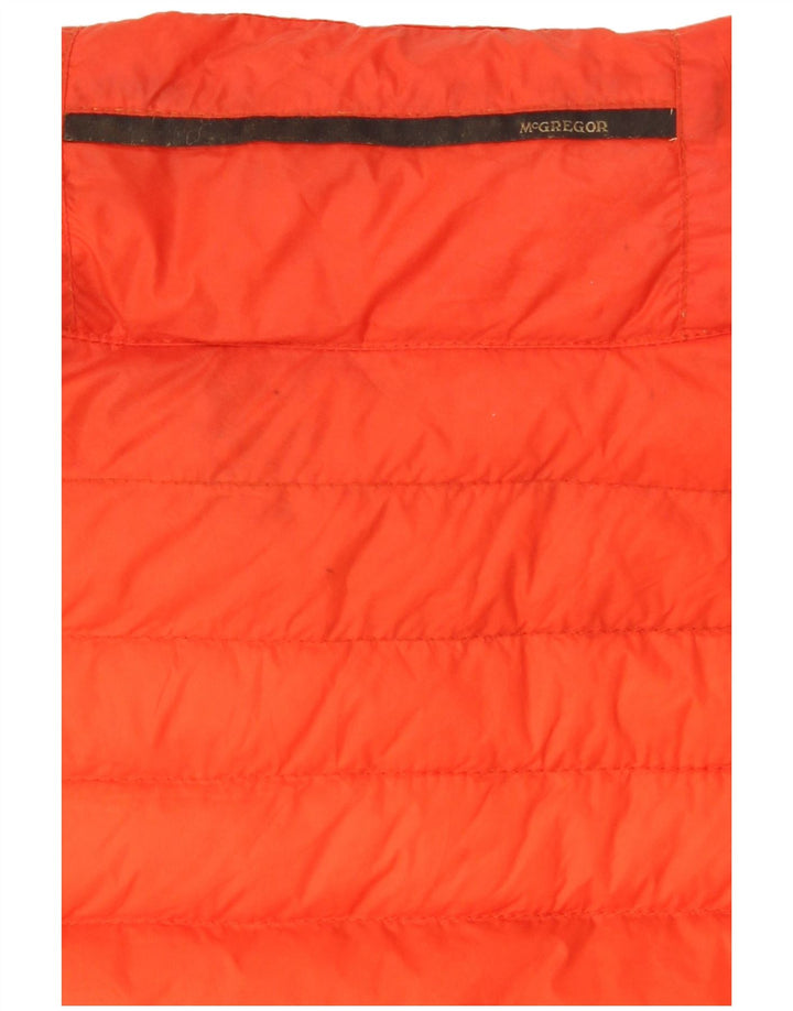 McGregor Mens Padded Jacket IT 52 XL Orange Nylon