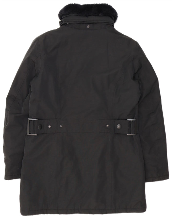 Wellensteyn Womens Padded Coat UK 14 Medium Black Cotton