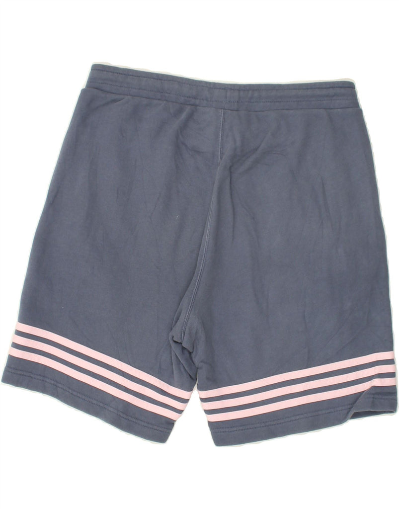 ADIDAS Mens Sport Shorts Medium Blue Cotton | Vintage Adidas | Thrift | Second-Hand Adidas | Used Clothing | Messina Hembry 