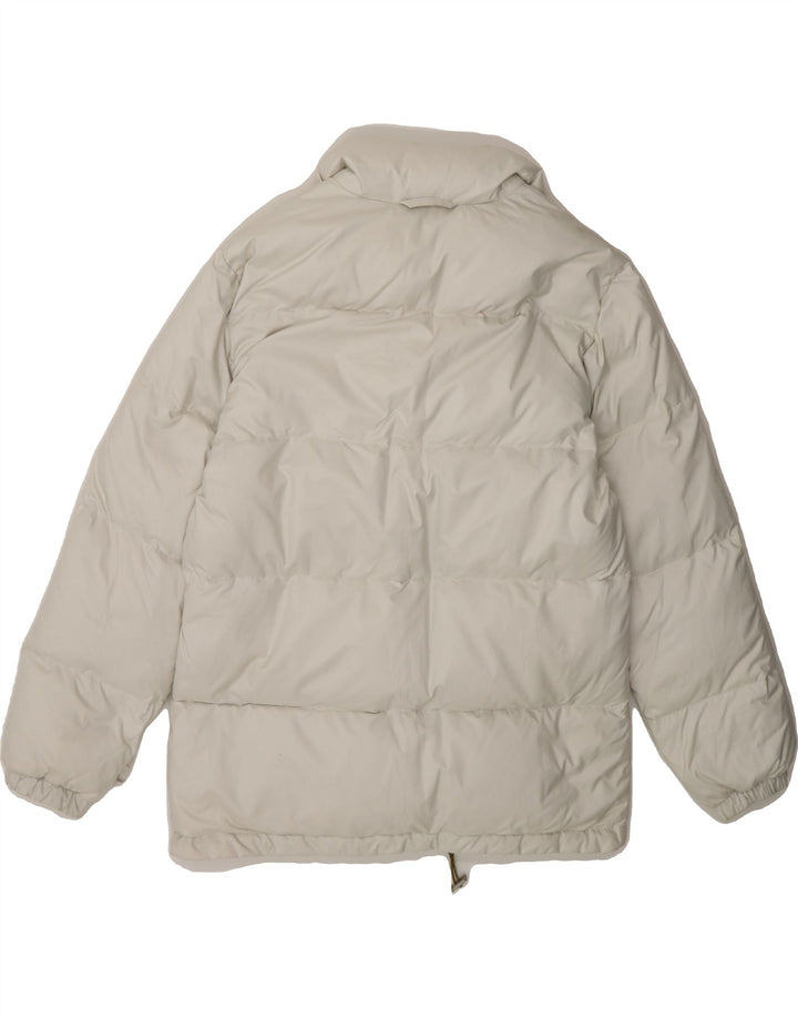 CIESSE PIUMINI Womens Padded Jacket IT 44 Medium Off White Polyester Vintage Ciesse Piumini and Second-Hand Ciesse Piumini from Messina Hembry 