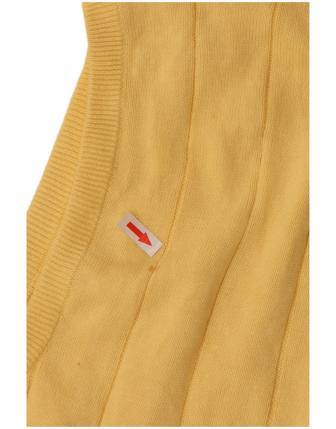 POLO RALPH LAUREN Mens Vest Tank Top XL Yellow Cotton