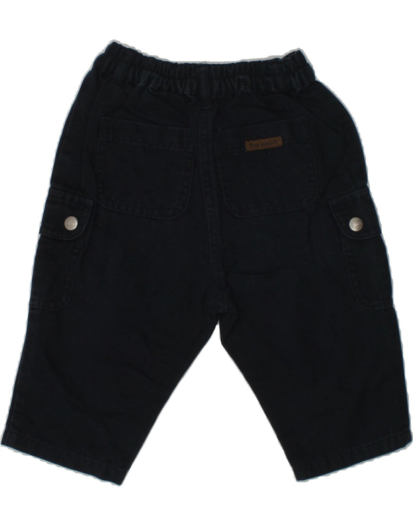 TIMBERLAND Baby Boys Cargo Trousers 3-6 Months W18 Navy Blue Cotton | Vintage Timberland | Thrift | Second-Hand Timberland | Used Clothing | Messina Hembry 