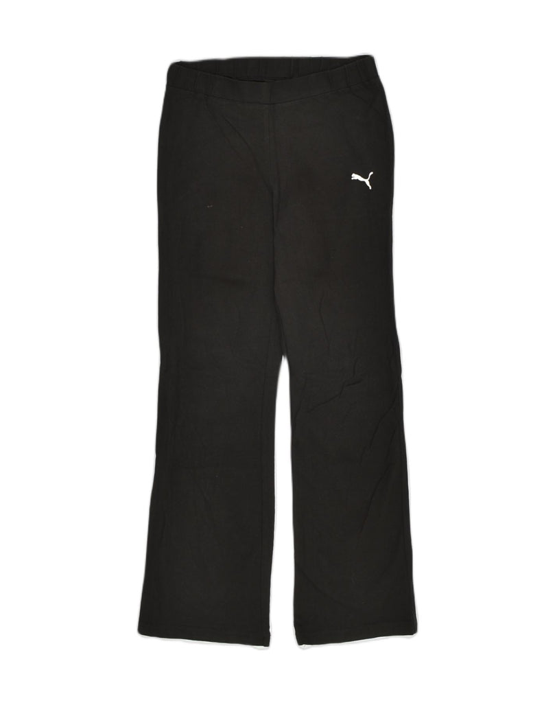 PUMA Girls Tracksuit Trousers 9-10 Years Black | Vintage Puma | Thrift | Second-Hand Puma | Used Clothing | Messina Hembry 