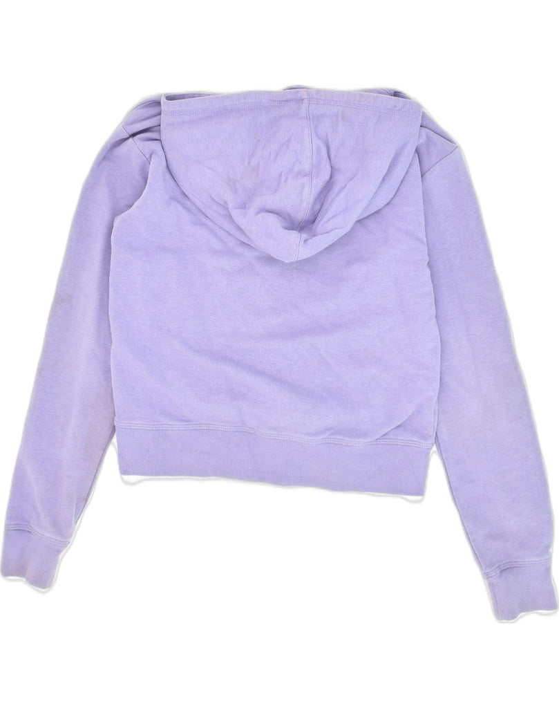 CHAMPION Girls Hoodie Jumper 11-12 Years Large Purple Cotton | Vintage Champion | Thrift | Second-Hand Champion | Used Clothing | Messina Hembry 