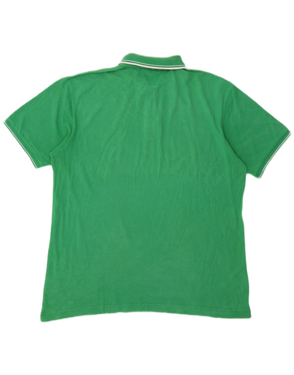 Kappa Mens Polo Shirt 2XL Green Cotton