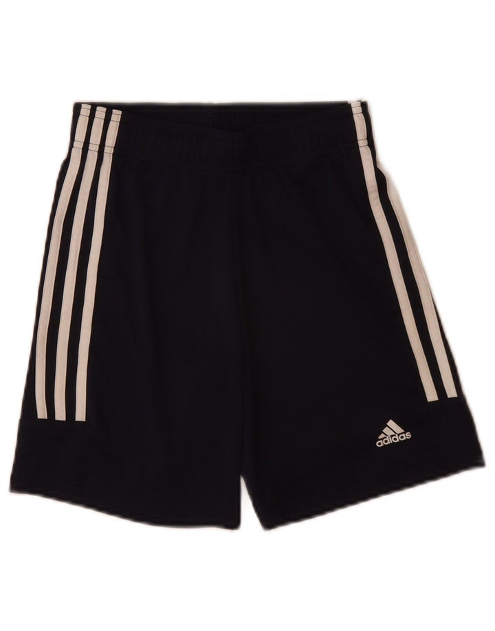 Adidas Boys Sport Shorts 9-10 Years  Navy Blue Polyester