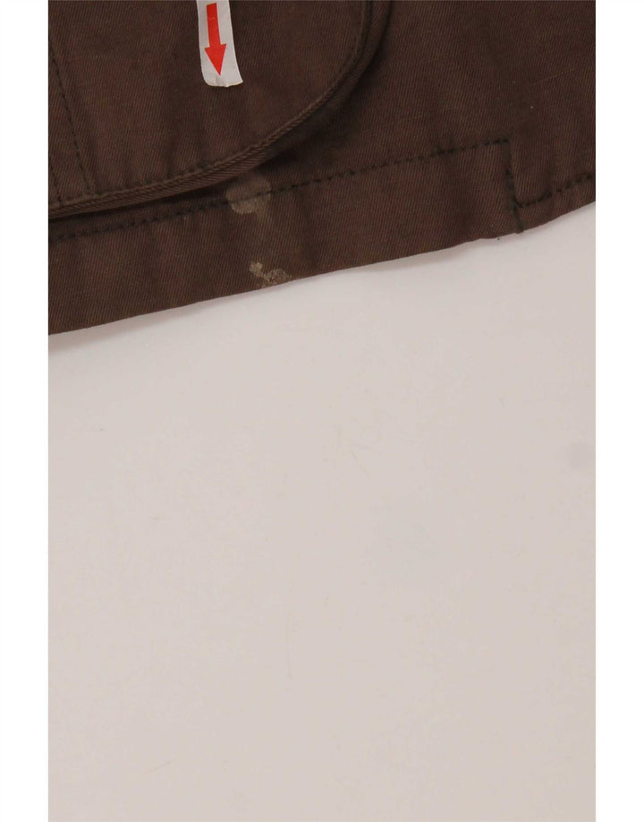 Gant Mens Utility Jacket UK 40 Large Brown Cotton