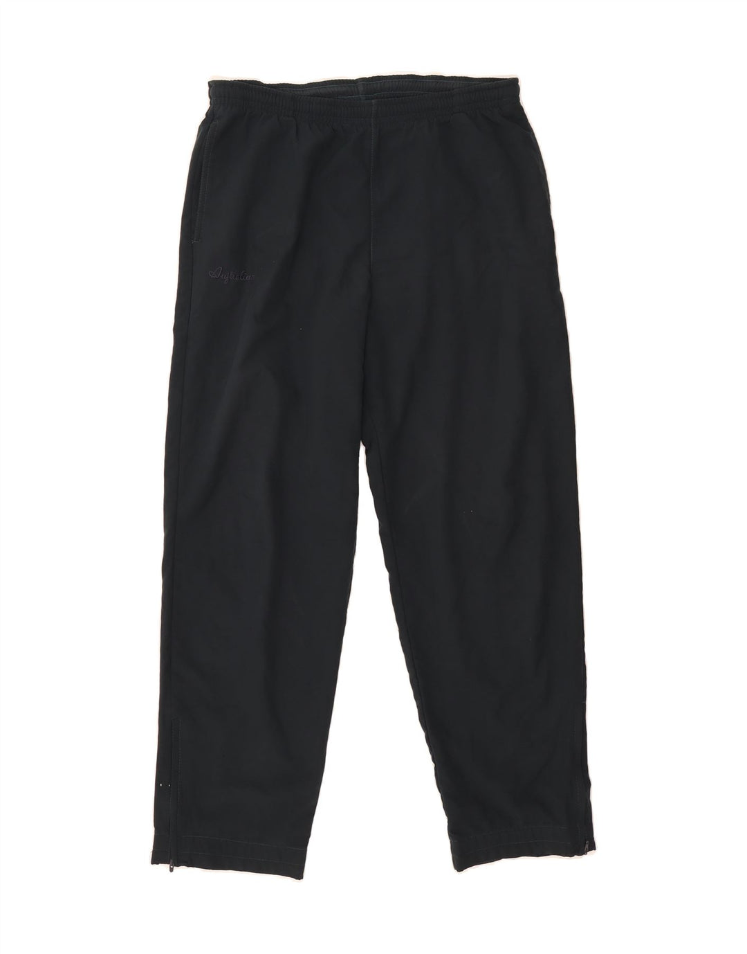 AUSTRALIAN L'ALPINA Mens Tracksuit Trousers IT 48 Medium  Navy Blue Vintage AUSTRALIAN L'ALPINA and Second-Hand AUSTRALIAN L'ALPINA from Messina Hembry 