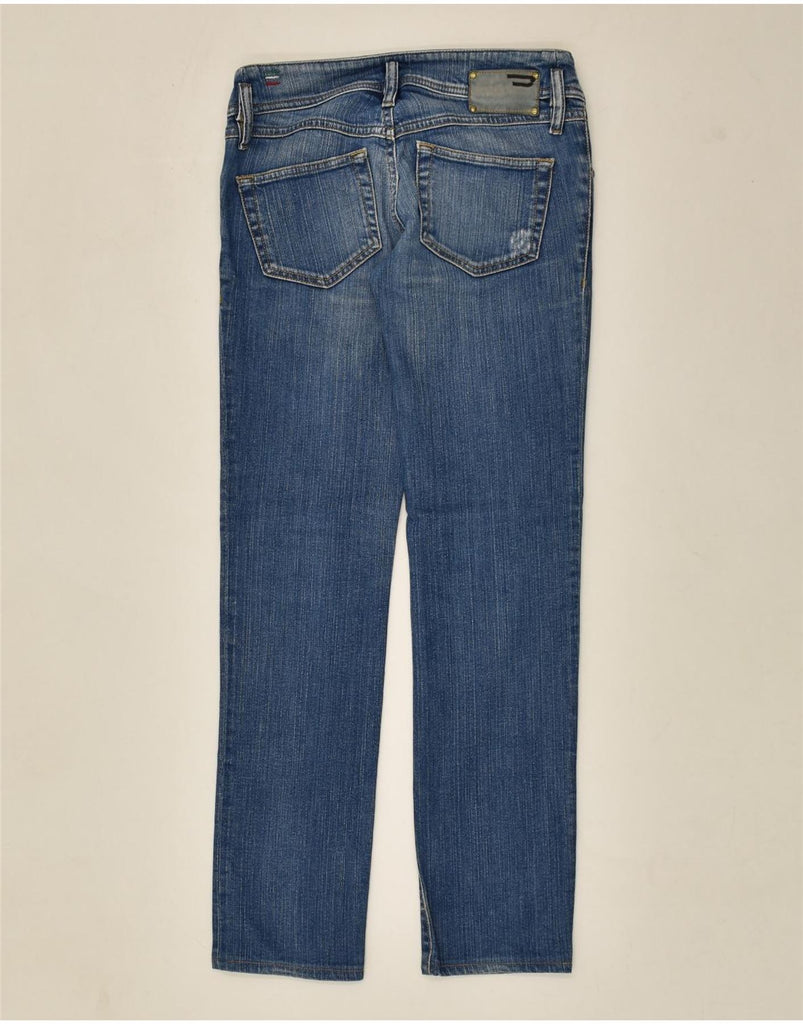 DIESEL Womens Straight Jeans W26 L29 Blue Cotton | Vintage Diesel | Thrift | Second-Hand Diesel | Used Clothing | Messina Hembry 