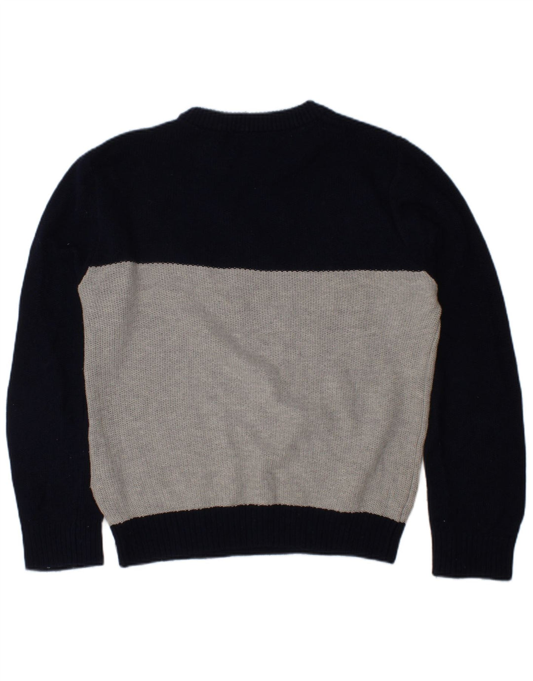 TIMBERLAND Boys Crew Neck Jumper Sweater 5-6 Years Black Colourblock