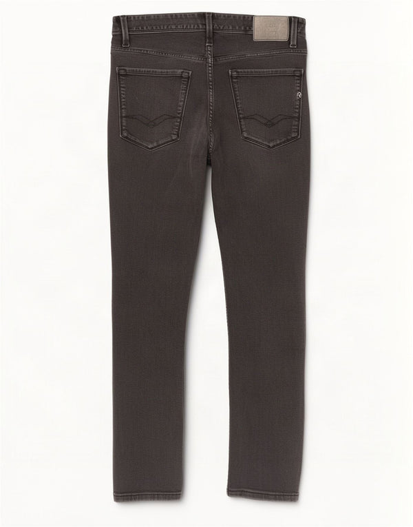 Replay Mens Slim Jeans W32 L27 Black Cotton