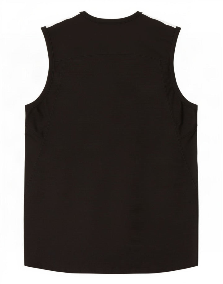 Adidas Mens Vest Top Small Black Polyester