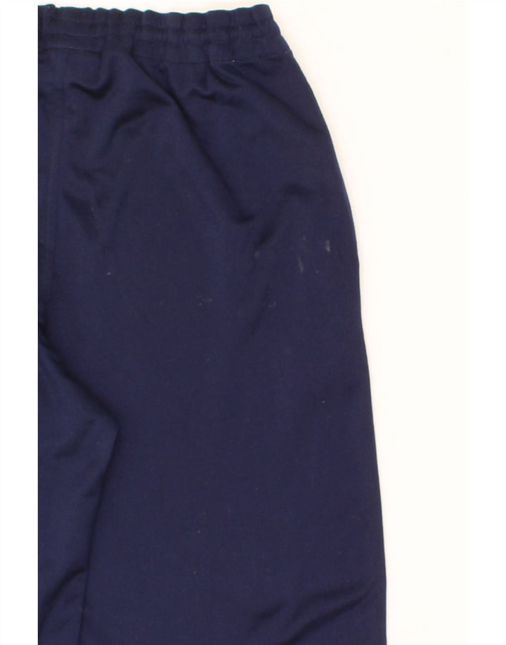 REEBOK Mens Graphic Tracksuit Trousers Medium  Navy Blue Polyester Vintage Reebok and Second-Hand Reebok from Messina Hembry 