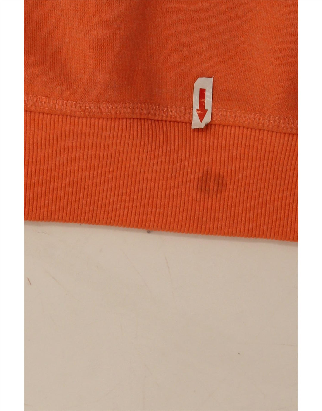 Superdry Womens Graphic Hoodie Jumper UK 10 Small Orange Polyester