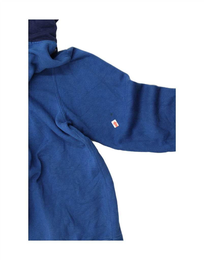 NIKE Mens Graphic Hoodie Jumper Large Blue Cotton Vintage Nike and Second-Hand Nike from Messina Hembry 