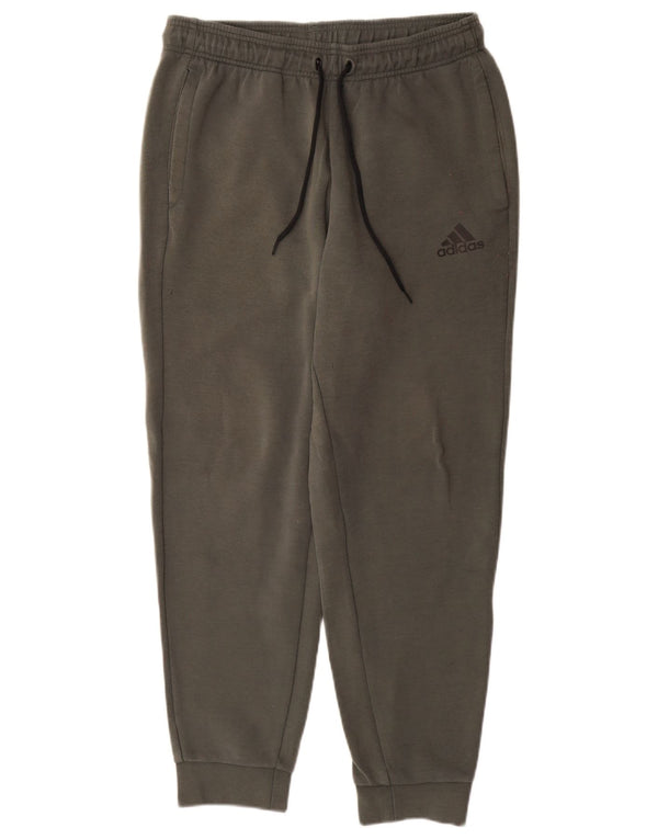 Adidas Mens Tracksuit Trousers Joggers Medium Green Cotton