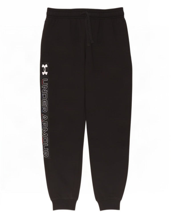 Under Armour Mens Graphic Tracksuit Trousers Joggers Large Black