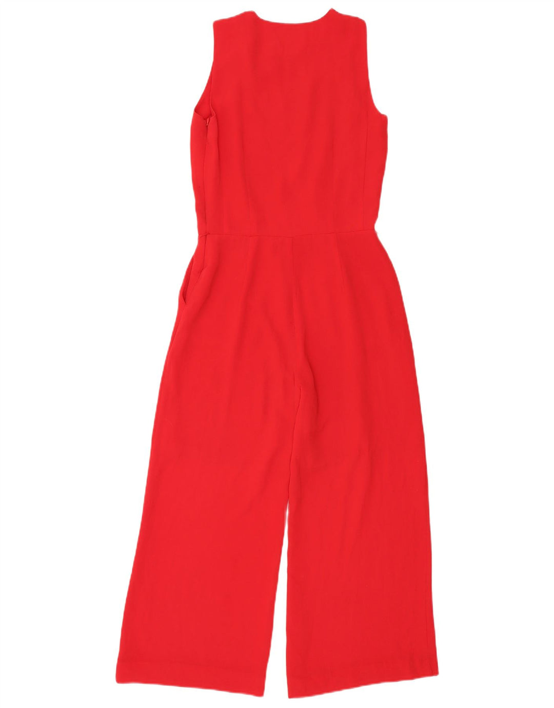 MICHAEL KORS Womens Sleeveless Jumpsuit US 00 2XS Red