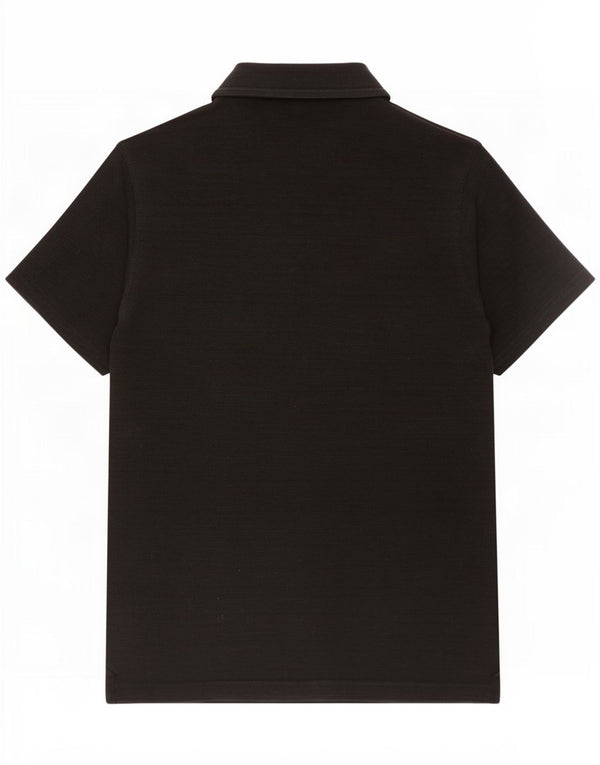 Guess Mens Polo Shirt XL Black Cotton