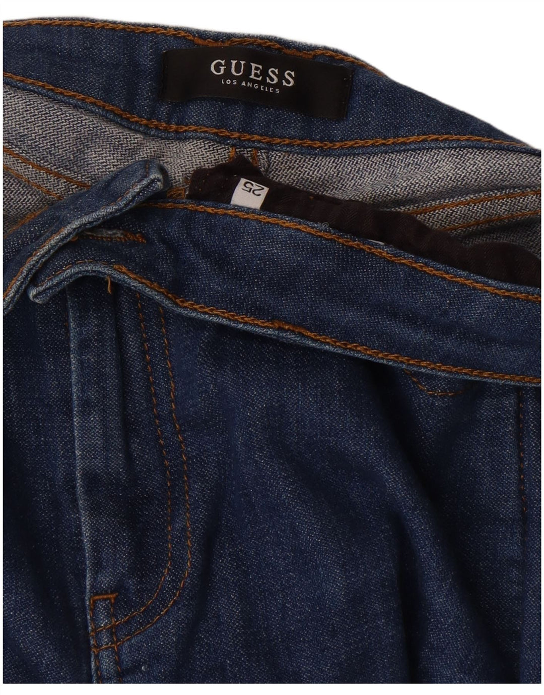 Guess Womens Bootcut Jeans W25 L32 Blue