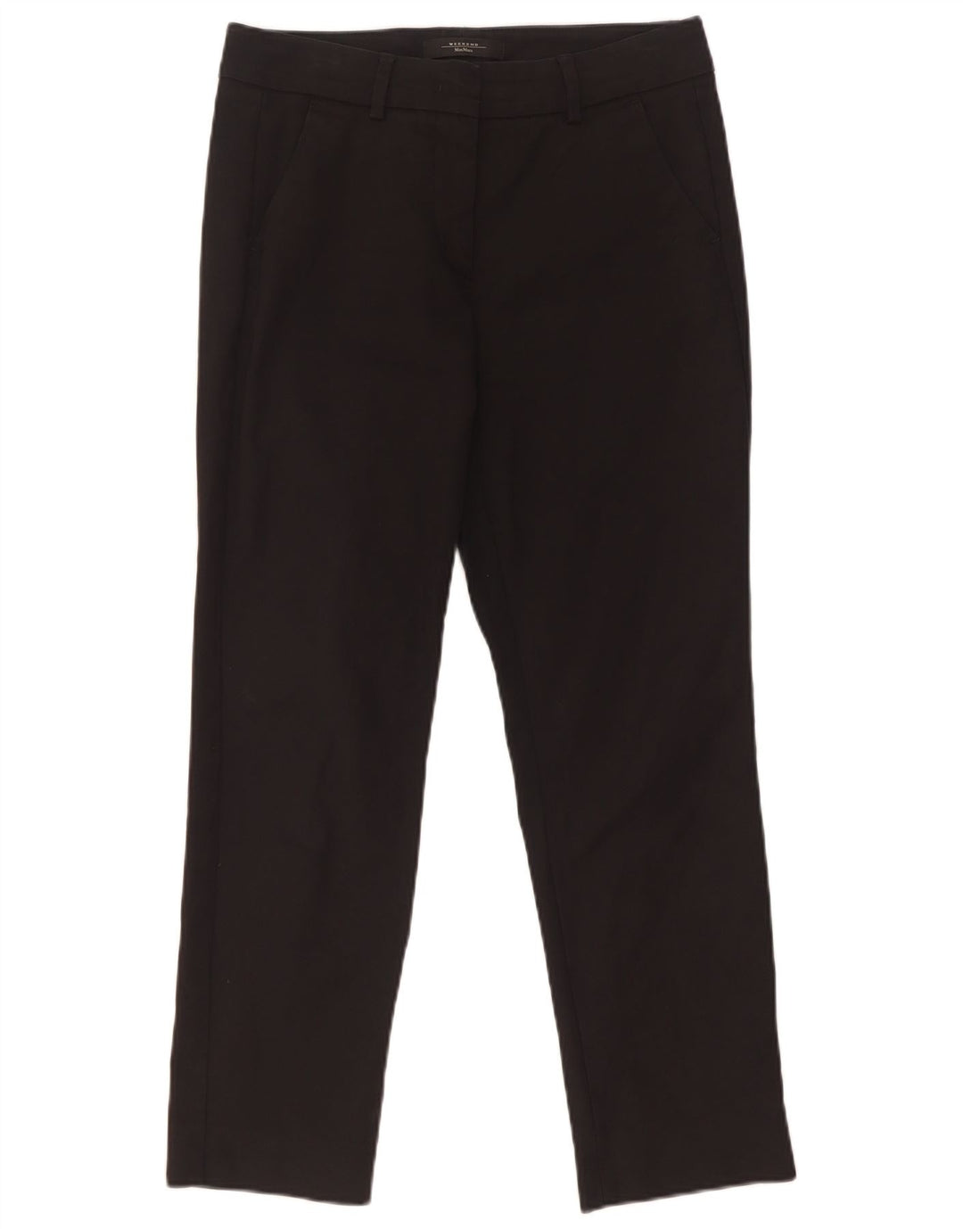 Max Mara Womens Weekend Slim Chino Trousers W30 L26 Black
