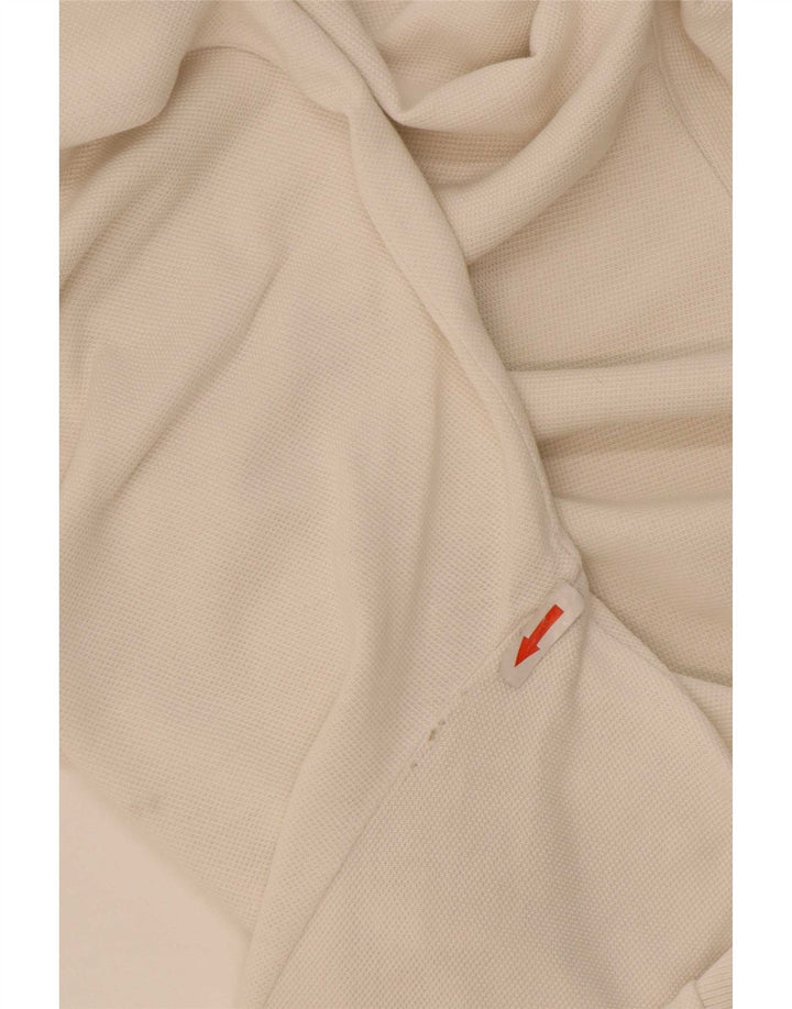 Lacoste Mens Polo Shirt Size 6 XL White