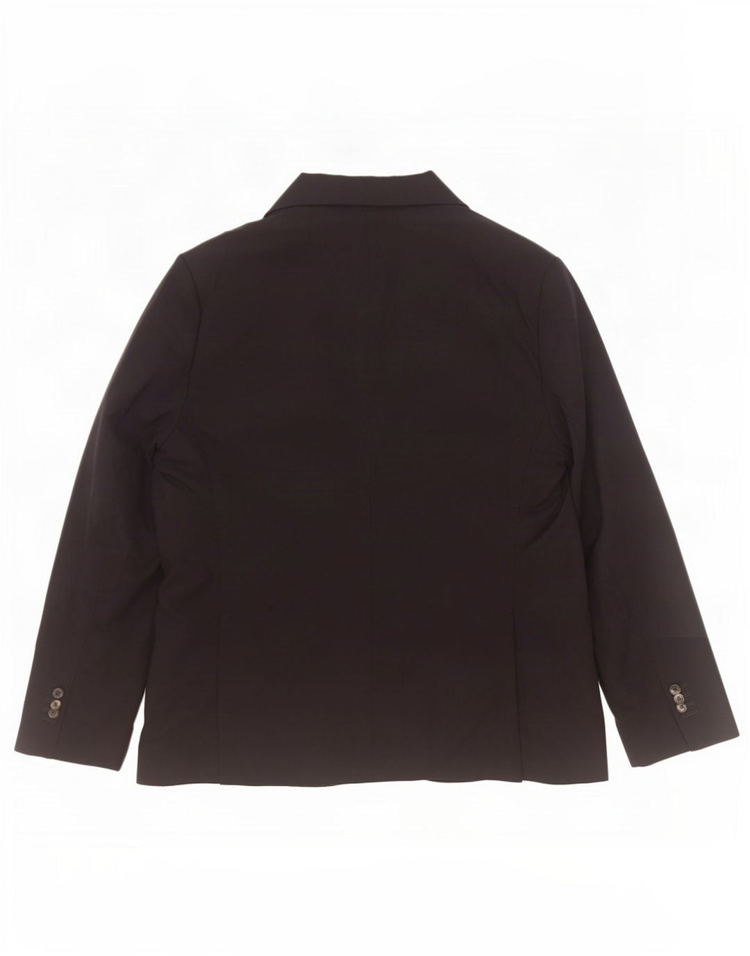 Massimo Dutti Mens 2 Button Blazer Jacket EU 56 XL Black Wool