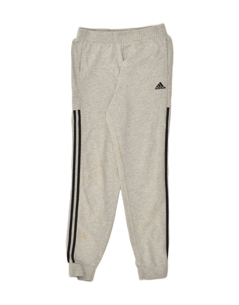 ADIDAS Womens Tracksuit Trousers Joggers XL Grey Cotton | Vintage Adidas | Thrift | Second-Hand Adidas | Used Clothing | Messina Hembry 