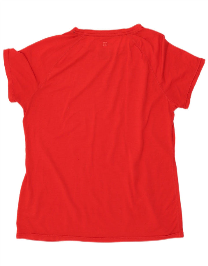 MOUNTAIN WAREHOUSE Womens IsoCool T-Shirt Top UK 16 Large  Red