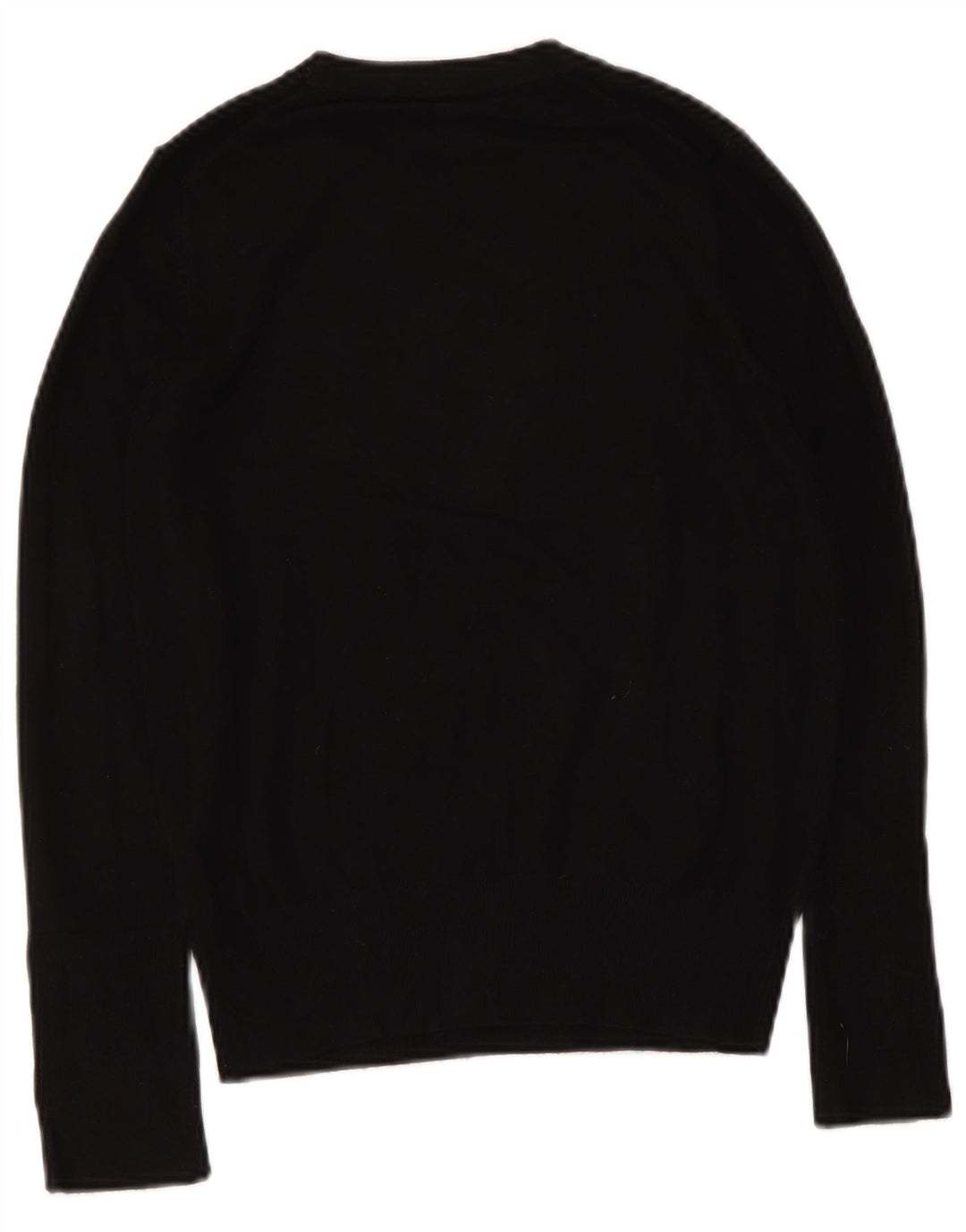 Zara Womens Boat Neck Jumper Sweater UK 12 Medium Black