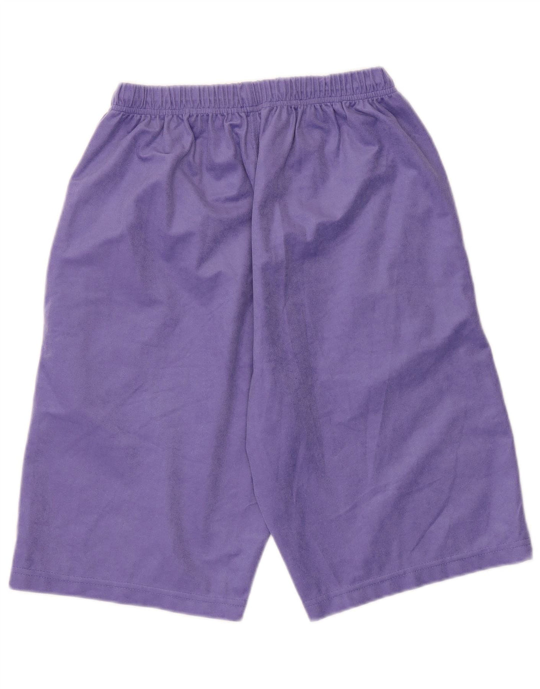 VINTAGE Womens Sport Shorts UK 12 Medium Purple Triacetate